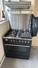 Boretti gasfornuis 5 pitten, oven defect, Witgoed en Apparatuur, Fornuizen, Ophalen, Gebruikt, 60 cm of meer, Gas