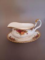 Royal Albert Old Country Roses juskom met onder schotel, Antiek en Kunst, Antiek | Servies los, Ophalen of Verzenden