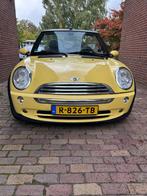 Mini Cooper Cabrio, Auto's, Mini, Lederen bekleding, Zwart, Cabriolet, 4 stoelen