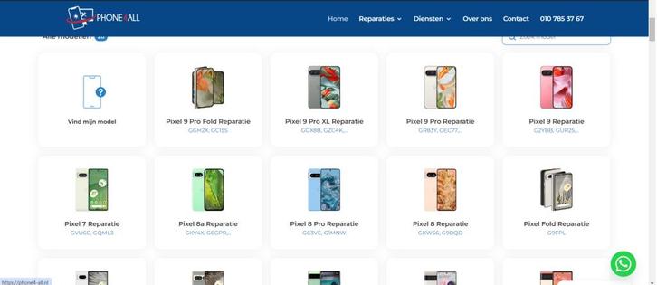 GOOGLE PIXEL 6A 7 7A 7 PRO 8 8A 8 PRO 9 SCHERM REPARATIE, Telecommunicatie, Mobiele telefoons | Overige merken, Nieuw