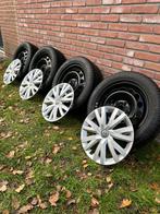💥 5x112 originele Volkswagen Winterbanden op stalen velg, Ophalen, 16 inch, Banden en Velgen, Personenwagen