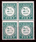 Curaçao NVPH P34 in blok van 4 postfris, Ophalen of Verzenden, Postfris
