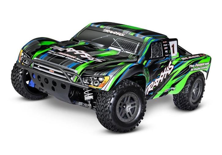Slash 4X4 Brushless 2s 1/10-schaal 4WD Short Course Truck Gr, Hobby en Vrije tijd, Modelbouw | Radiografisch | Auto's, Ophalen of Verzenden