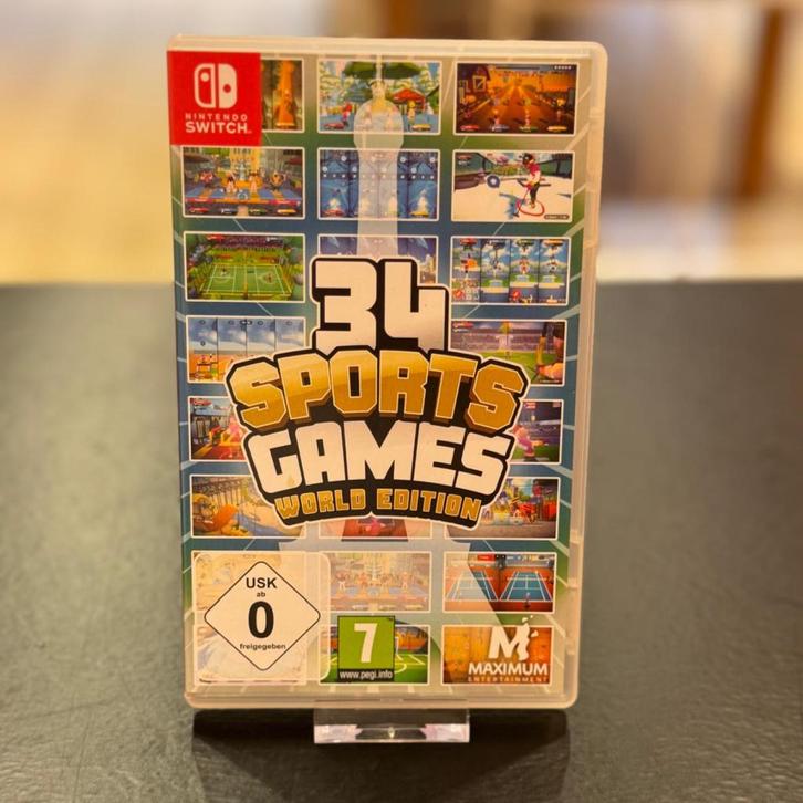 Nintendo Switch Game 34Sports game World Edition, Spelcomputers en Games, Spelcomputers | Nintendo Switch, Zo goed als nieuw