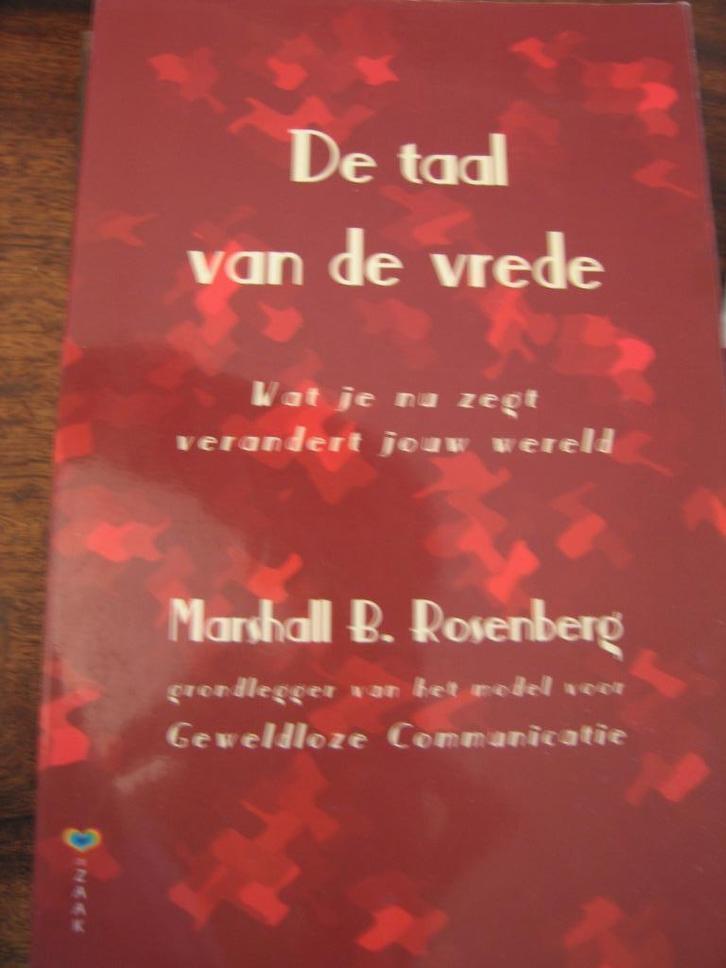 De taal van de vrede. Marshall Rosenberg, Boeken, Psychologie, Zo goed als nieuw, Ophalen of Verzenden