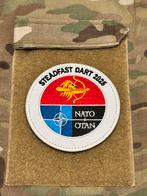 Enbleem nato Steadfast Dart 2025, Verzenden, Landmacht, Nederland, Embleem of Badge