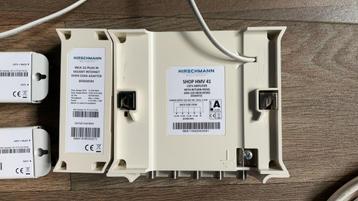 Hirschman coax versterker plus gigabit module beschikbaar voor biedingen