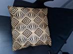 Sierkussen  zwart goud Colmore, Ophalen of Verzenden, Zo goed als nieuw, Zwart, Vierkant