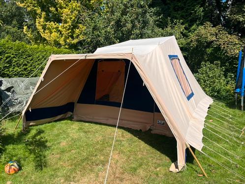 4 persoons vrijbuiter/japio pyramide tent, Caravans en Kamperen, Tenten, tot en met 4, Gebruikt, Ophalen