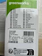 Batterij voor tuingereedschap greenworks, Tuin en Terras, Ophalen of Verzenden, Nieuw, Accu, Greenworks
