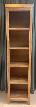 Mooie open eiken kast met 5 vakken, Ophalen, Met plank(en), Gebruikt, 200 cm of meer