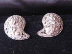 ANTIEKE OORBELLEN v. MUTSEN BELLEN GEMAAKT. ZILVER. 835, Verzenden, Zilver, Zilver, Hangers
