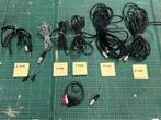 Microfoonsnoeren/ kabels: XLR, Jack, Tulp, Muziek en Instrumenten, Kabels en Stekkers, Ophalen of Verzenden, Gebruikt, Apparatuur