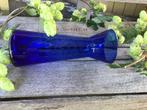 Diepblauwe Hyacint Vaas - Noors Handgeblazen Glas, Antiek en Kunst, Ophalen of Verzenden