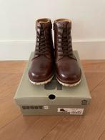 Hoge schoenen veterboots bruin leer jongen maat 37 nieuw, Schoenen, Nieuw, Ophalen of Verzenden, Jongen