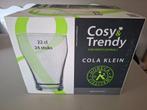 Nieuwstaat 24 cola limonade glazen 22 cl horeca, Ophalen, Zo goed als nieuw, Frisdrankglas