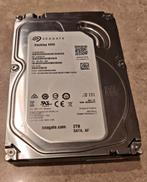 2TB Seagate 3,5 inch HDD, Computers en Software, Harde schijven, Ophalen of Verzenden, Zo goed als nieuw, Desktop