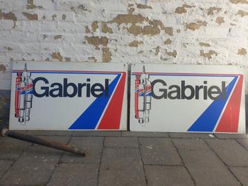 Gabriel Schokdempers Reclamebord  beschikbaar voor biedingen