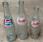 Oude Pepsi cola flesjes, Zo goed als nieuw, Verpakking, Ophalen of Verzenden