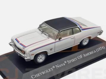 Chevrolet Nova Spirit of America 1974 1/43 American cars 112 beschikbaar voor biedingen