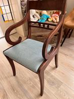 Barok stoelen van kersenhout, Gebruikt, Twee, Bruin, Ophalen of Verzenden