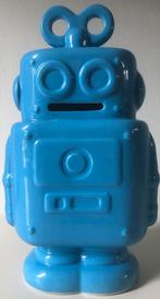 BEELD/SPAARPOT - ROBOT - KERAMIEK - 23 CM HOOG, Ophalen of Verzenden