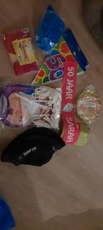 Sarah 50 jaar versiering + opvulpop, Ophalen of Verzenden, Gebruikt, Versiering, Abraham of Sarah