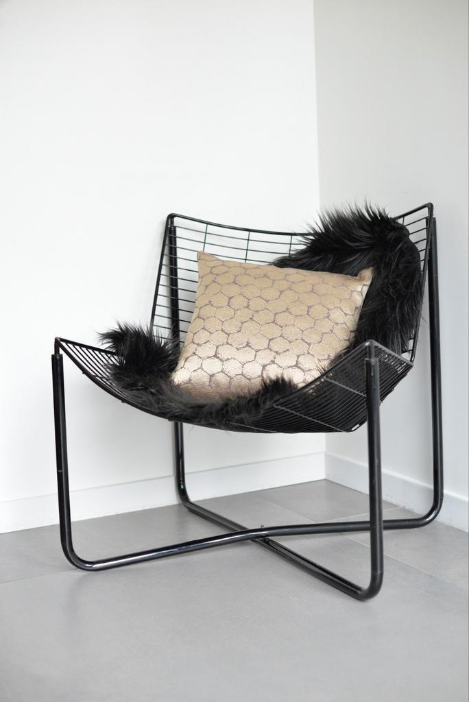 Originele IKEA Jarpen Draadstoel - Niels Gammelgaard, Huis en Inrichting, Fauteuils, 50 tot 75 cm, Ophalen