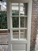 Paneel deuren met glas, Doe-het-zelf en Verbouw, Deuren en Horren, Ophalen, 80 tot 100 cm, Binnendeur, Zo goed als nieuw