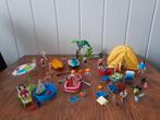 Playmobil tent en roeiboot en zwembadje, Kinderen en Baby's, Speelgoed | Playmobil, Ophalen of Verzenden, Zo goed als nieuw, Complete set