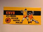 Sticker K.N.V.B afd. Limburg jeugd aktie polio, Ophalen of Verzenden, Nieuw, Sport