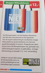 Shopper milieudefensie 20% korting, Tickets en Kaartjes, Eén persoon, Kortingsbon, Warenhuis- of Winkelbon