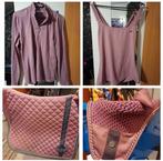 PS of Sweden set dekje+oornetje+shirts roze, Dieren en Toebehoren, Dressuur, Ophalen of Verzenden, Zo goed als nieuw, Dames