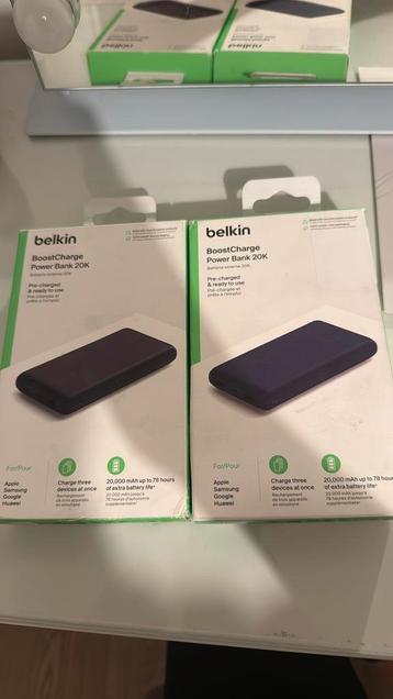 Belkin BPB012btBL 2x blauw en zwart beschikbaar voor biedingen