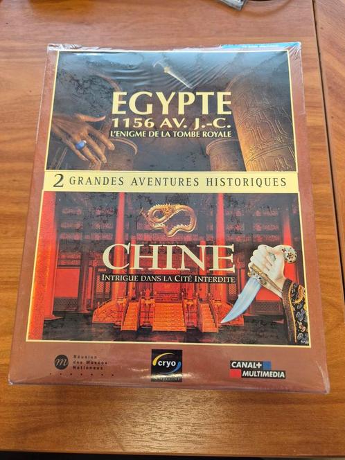 Egypte & China - PC Game - Sealed!, Spelcomputers en Games, Games | Pc, Nieuw, Avontuur en Actie, 1 speler, Ophalen of Verzenden