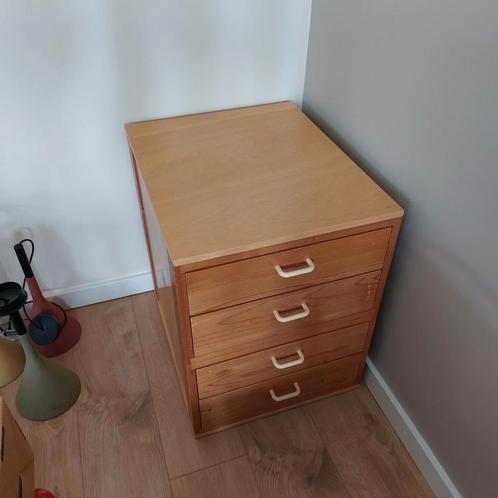 Lundia ladenblok met 4 laden, Huis en Inrichting, Kasten | Ladekasten, Gebruikt, Minder dan 100 cm, Minder dan 50 cm, 50 tot 75 cm