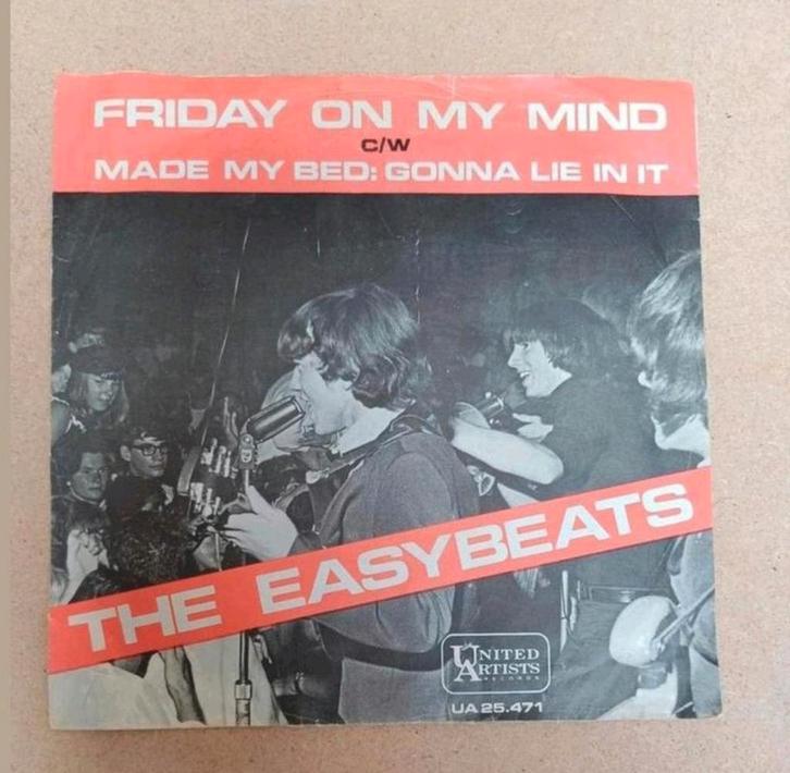 The Easybeats - Friday On My Mind, Cd's en Dvd's, Vinyl Singles, Gebruikt, Single, Pop, 7 inch, Ophalen of Verzenden