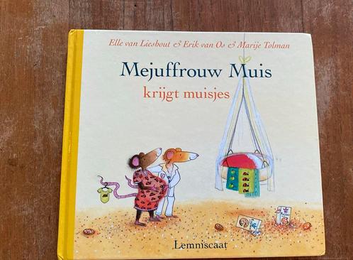 Mejuffrouw Muis krijgt muisjes -Erik van Os, Lemniscaat 2016, Boeken, Prentenboeken en Plaatjesalbums, Zo goed als nieuw, Prentenboek