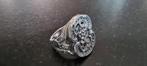 Zilveren vintage ring blachian antik scmuck aartsengel, Sieraden, Tassen en Uiterlijk, Ringen, Verzenden, Zo goed als nieuw, 17 tot 18
