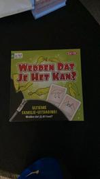 Wedden dat je het kan?, Hobby en Vrije tijd, Gezelschapsspellen | Bordspellen, Ophalen of Verzenden, Zo goed als nieuw