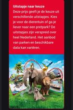 4 vrijkaarten voor diverse uitstapjes, Tickets en Kaartjes, Drie personen of meer, Ticket of Toegangskaart