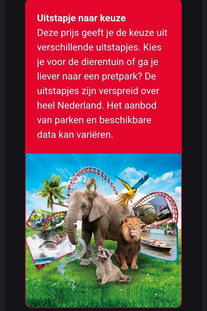 4 vrijkaarten voor diverse uitstapjes, Tickets en Kaartjes, Recreatie | Pretparken en Attractieparken, Drie personen of meer, Ticket of Toegangskaart