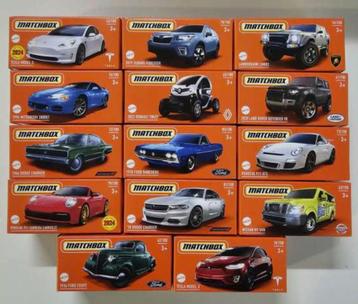 NIEUW en GESEALDE CASE Matchbox Power Grabs, schaal 1/64 beschikbaar voor biedingen