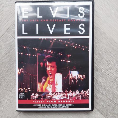 Elvis Presley / The 25th Anniversary Concert / Elvis Lives, Cd's en Dvd's, Dvd's | Muziek en Concerten, Zo goed als nieuw, Muziek en Concerten