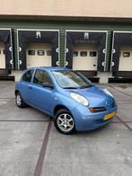 Nissan Micra Automaat – APK tot 27-09-2026 –, Auto's, 15 km/l, 4 cilinders, Blauw, Origineel Nederlands