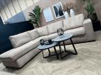 ZGAN Ribstof Hoekbank Beige - 265 x 220 / NU €700