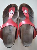Birkenstock damesslippers, Ophalen of Verzenden, Gedragen, Rood, Birkenstock