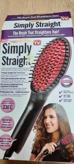 Simply straight haar borstel, Ophalen of Verzenden, Nieuw, Krultang of Stijltang