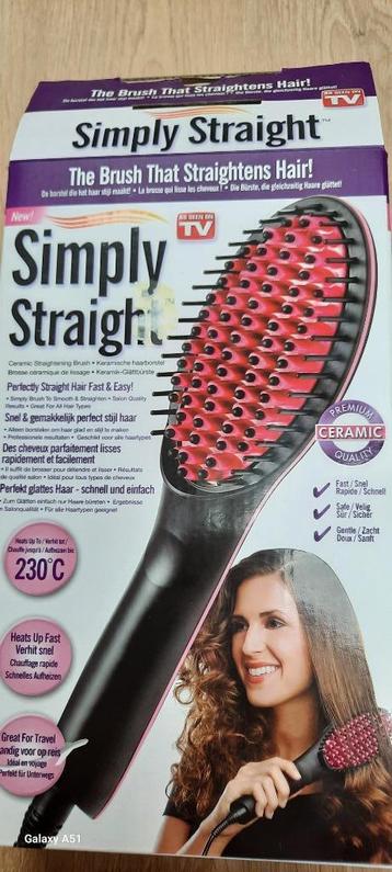 Simply straight haar borstel beschikbaar voor biedingen