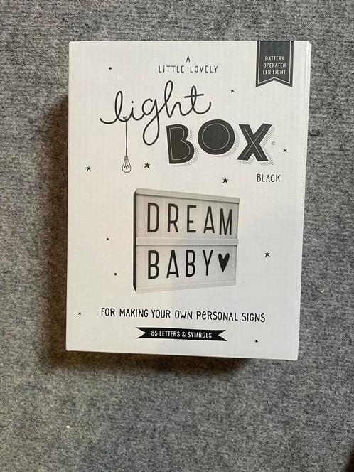 Light box little lovely, Kinderen en Baby's, Kraamcadeaus en Geboorteborden, Zo goed als nieuw, Kraamcadeau, Ophalen